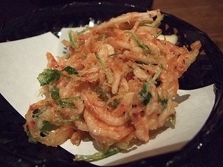 桜エビのかき揚げ